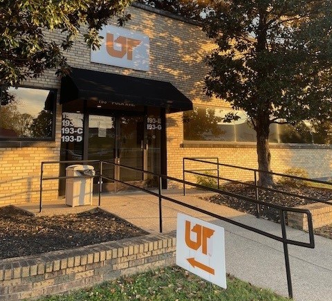 UT TN Language Center office entrance.