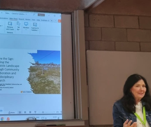 A slide presentation